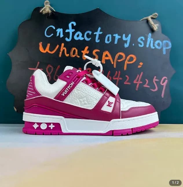 Lv Trainer Low White Fuchsia - OopBuy Spreadsheet