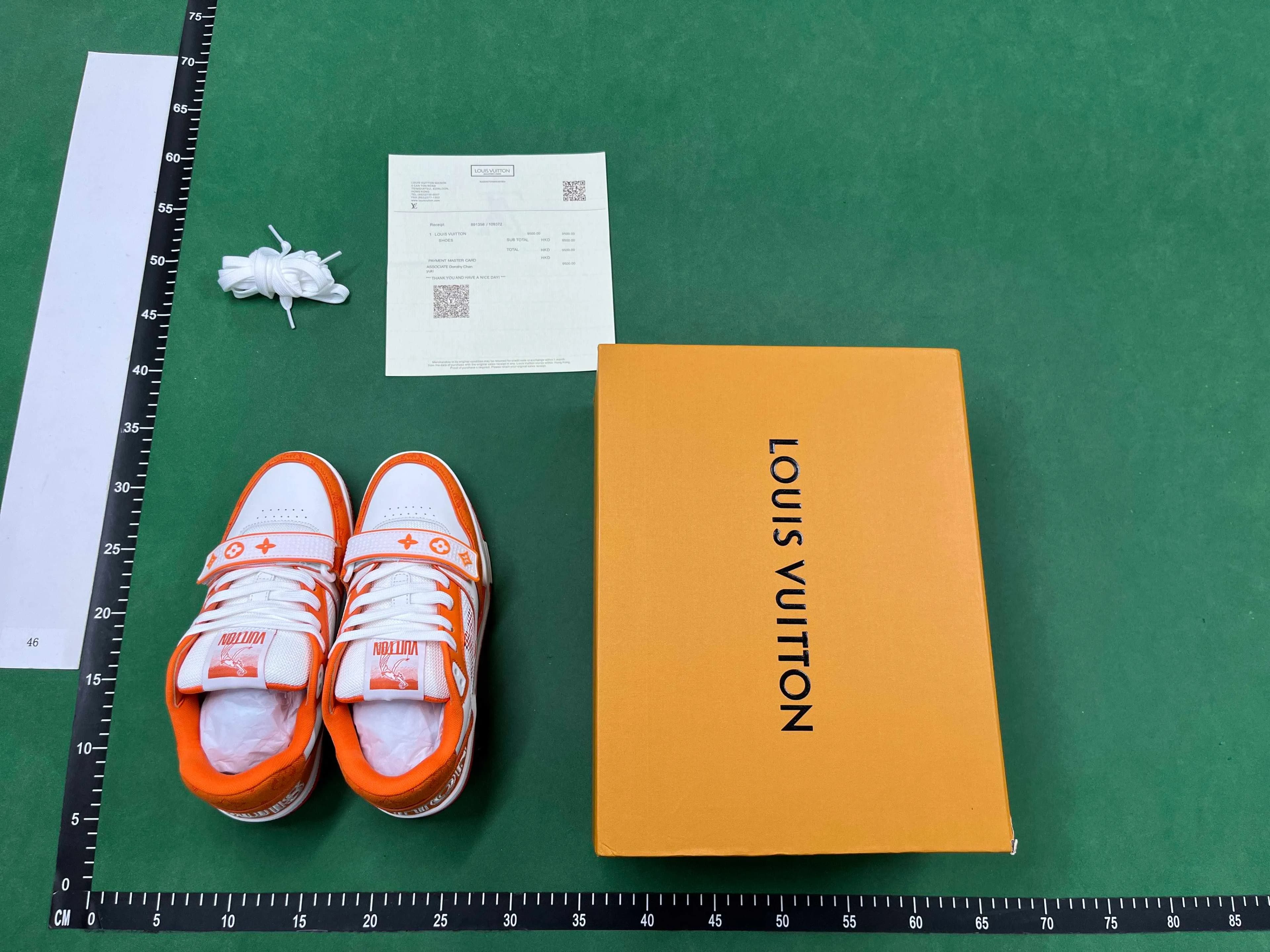 Orange LV Sneakers - OopBuy Spreadsheet