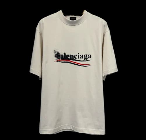 BALENCIAGA POLITICAL CAMPAIGN FADED TEE - OopBuy Spreadsheet
