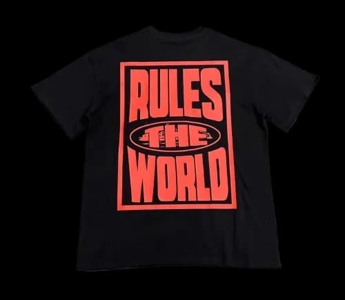 corteiz rule the world tees - Image 2