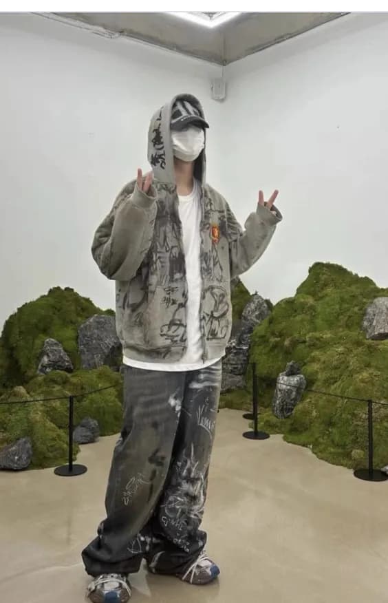 BLenciaga Graffiti Pants (2 Styles) - Image 4