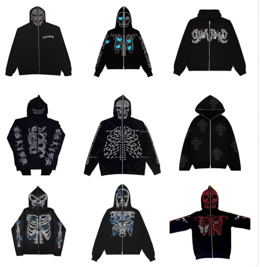 y2k zip hoodie - OopBuy Spreadsheet