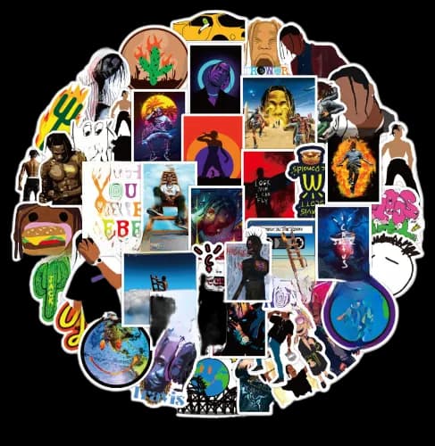 TRAVIS SCOTT STICKERS