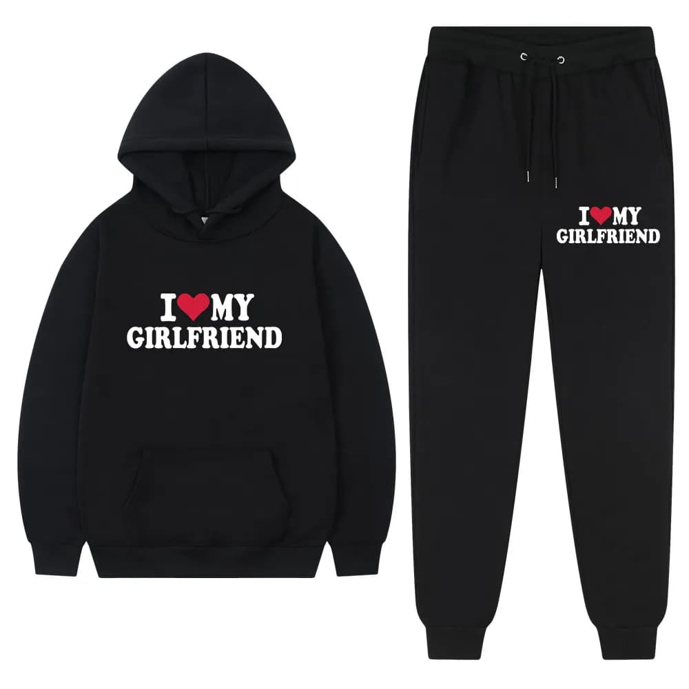i love my gf hoodie - Image 2