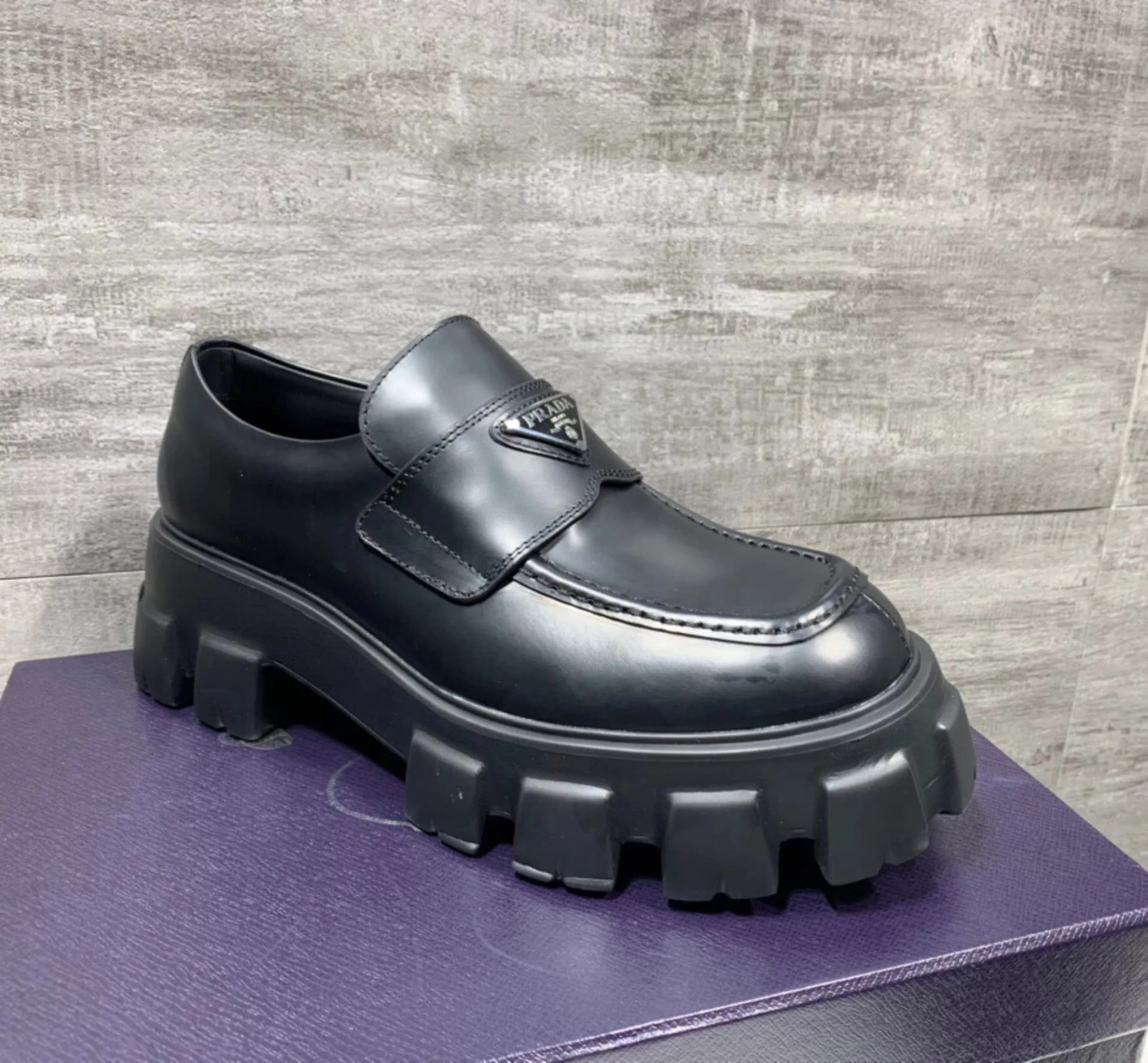 Prada Monolith Loafer CloyAd