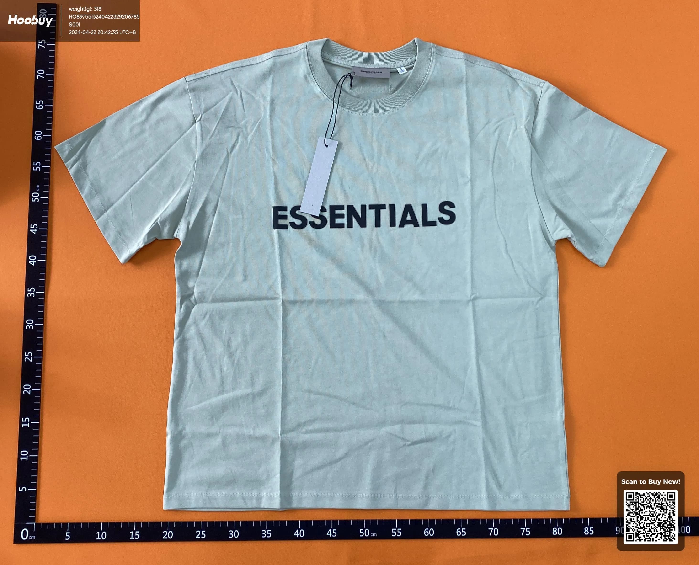 ESSENTIALS TEE - OopBuy Spreadsheet