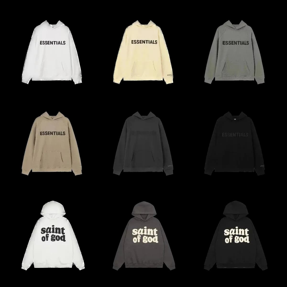 ESSENTIALS HOODIE - OopBuy Spreadsheet