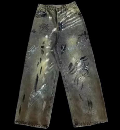 BALENCIAGA STAINED GRAFFITI JEANS - OopBuy Spreadsheet