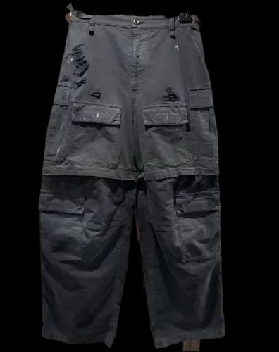 BALENCIAGA RIPPED CARGO