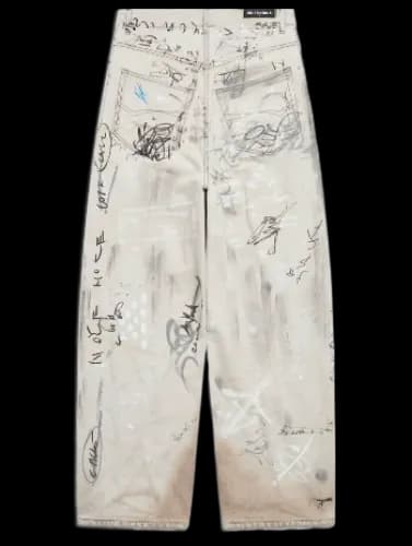 BALENCIAGA GRAFFITI JEANS - OopBuy Spreadsheet