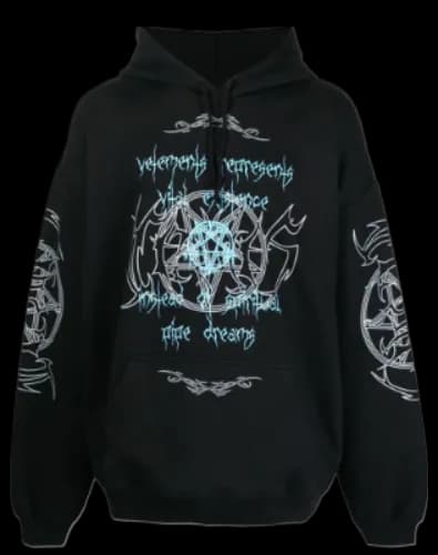 VETEMENTS VITAL EXISTANCE HOODIE - OopBuy Spreadsheet