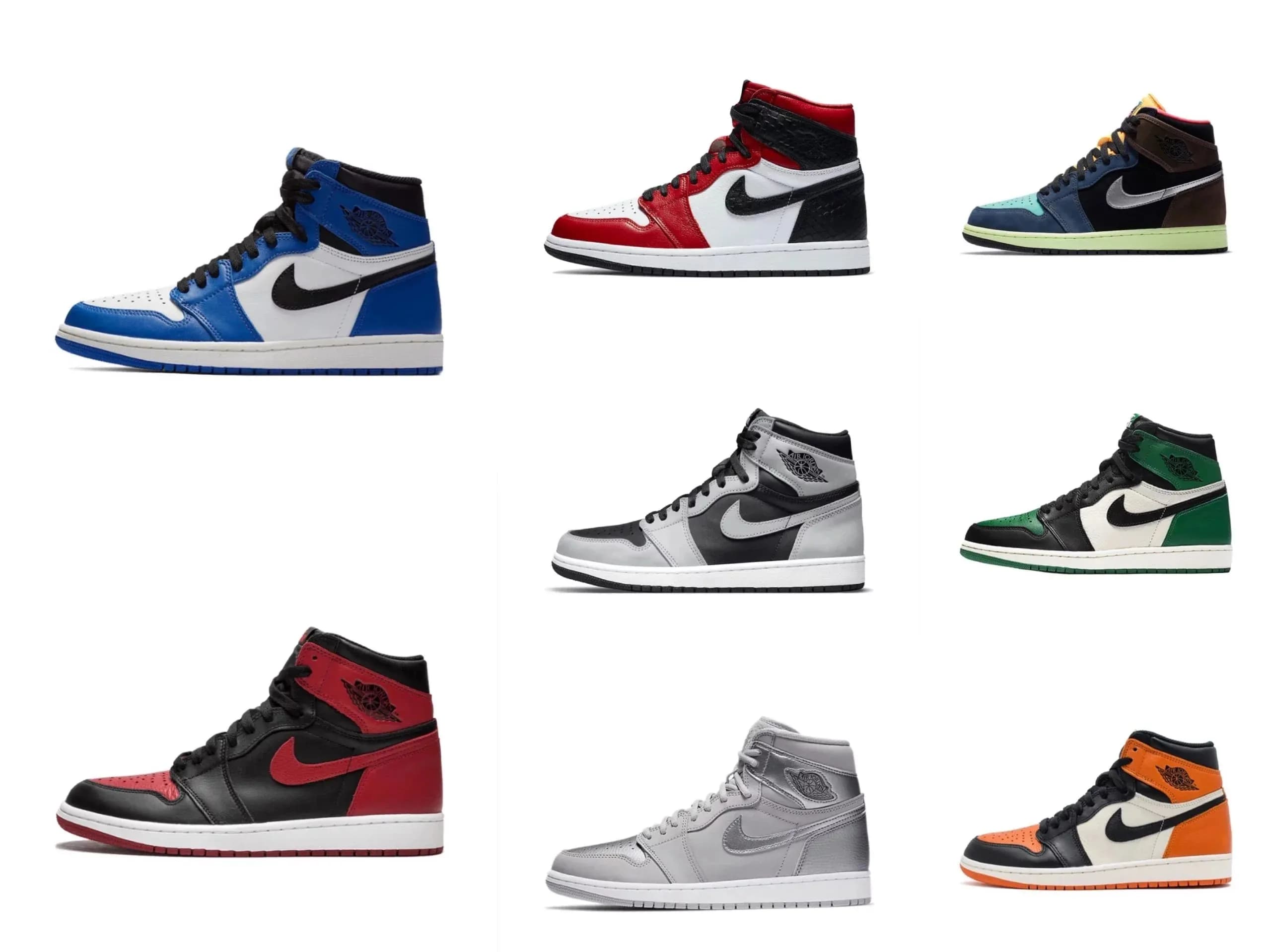 J1 LOW SPECIAL LOTS OF COLORWAYS - OopBuy Spreadsheet