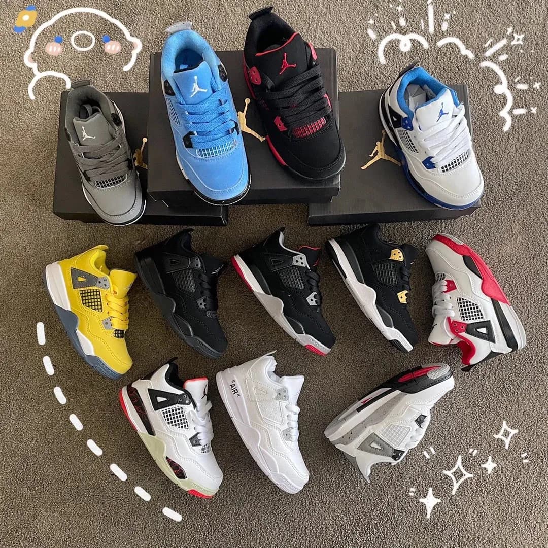 KIDS J4 SIZE 26 - 37 uero - OopBuy Spreadsheet