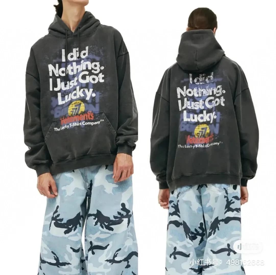 TOP QUALITY VETEMENTS HOODIE - OopBuy Spreadsheet