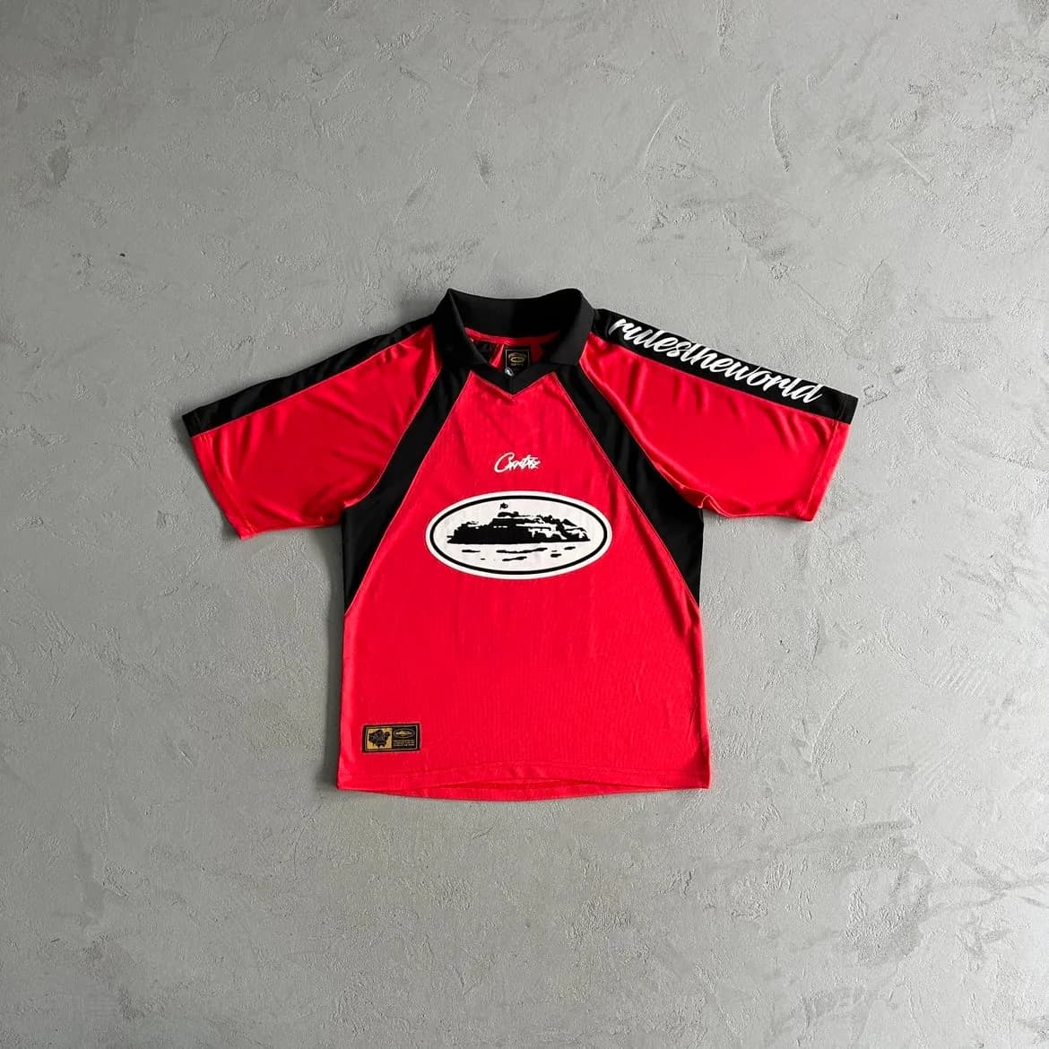 corteiz jersey panel - red - Image 2