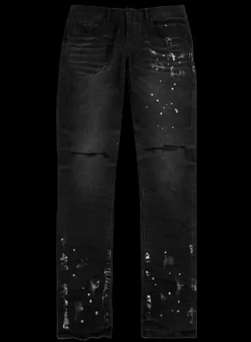 PURPLE WHITE PAINT JEANS - OopBuy Spreadsheet