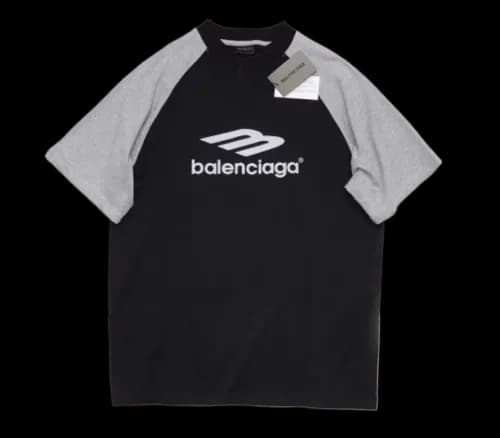 balenciaga logo tee