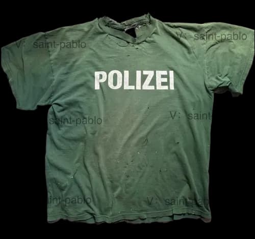 yeezy polizei tee - OopBuy Spreadsheet