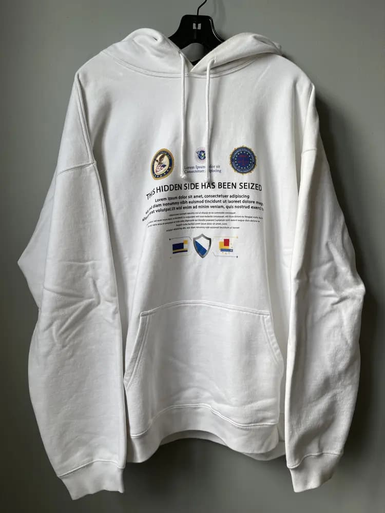 VETEMENTS FBI HOODIE - Image 2