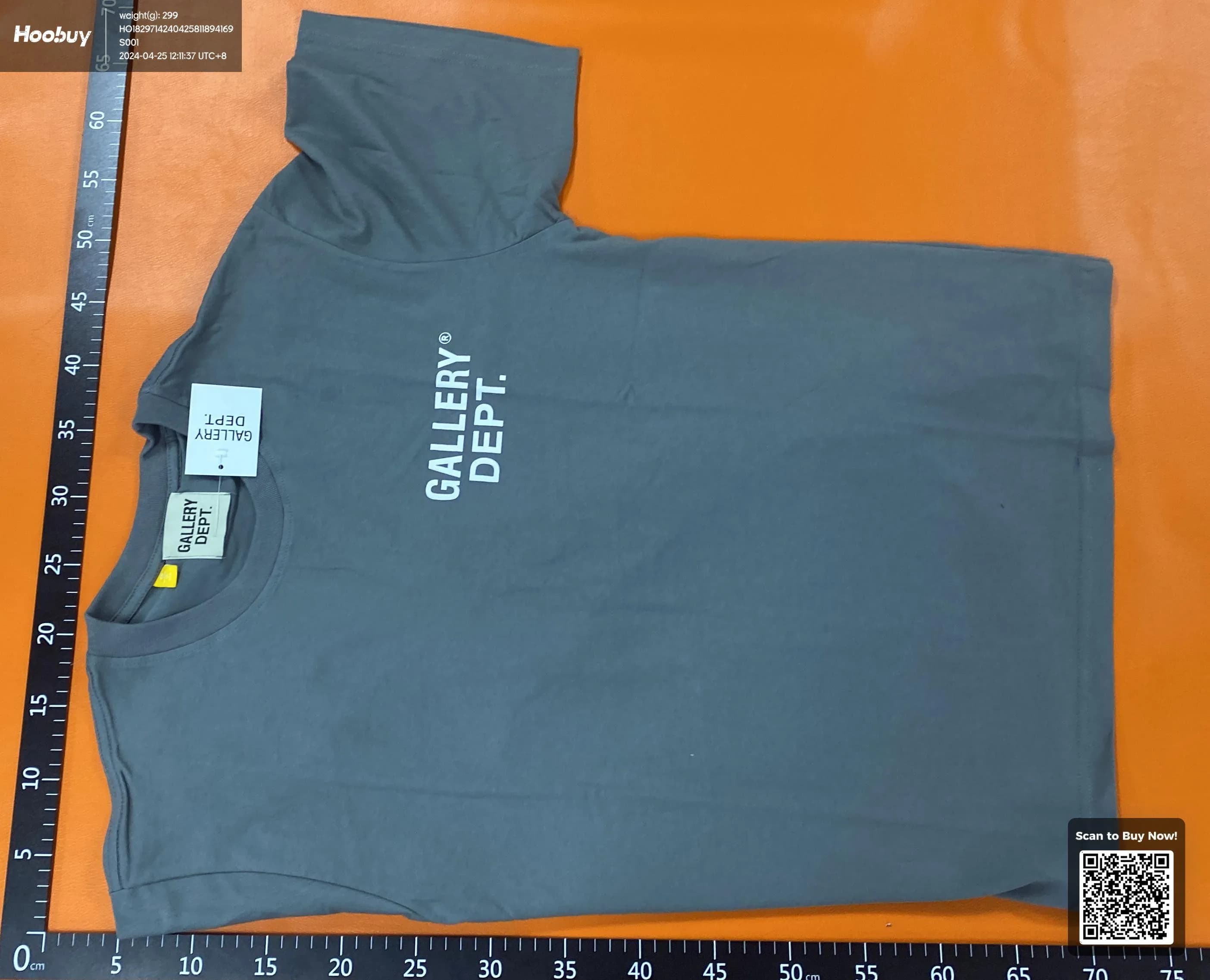 Gallery dept tee - OopBuy Spreadsheet