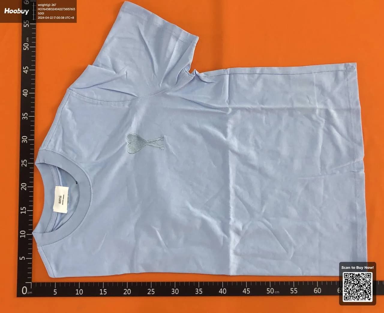 Ami t-shirt - OopBuy Spreadsheet