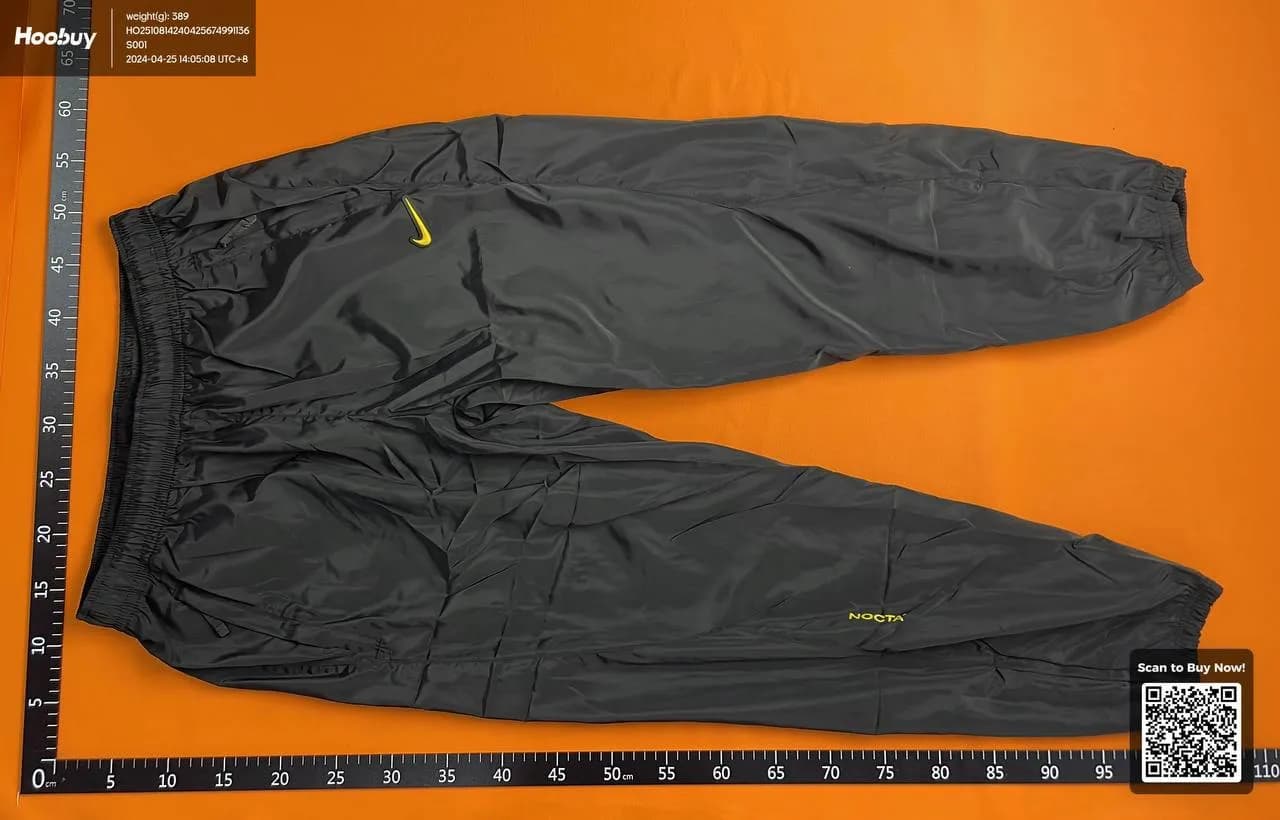 Nike nocta pants - OopBuy Spreadsheet