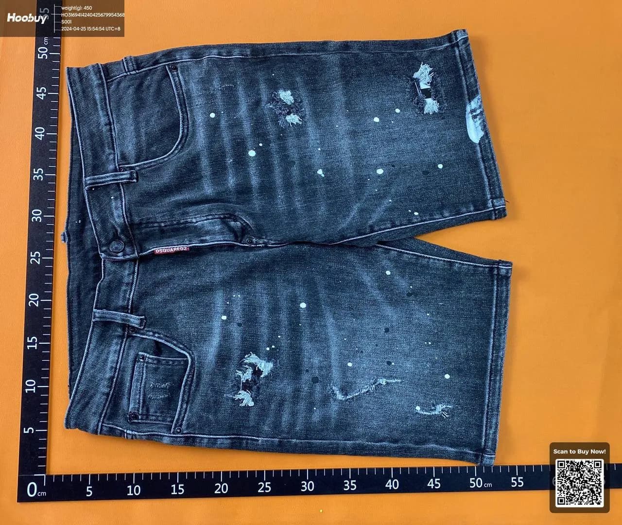 Dsquared2 short jeans - OopBuy Spreadsheet