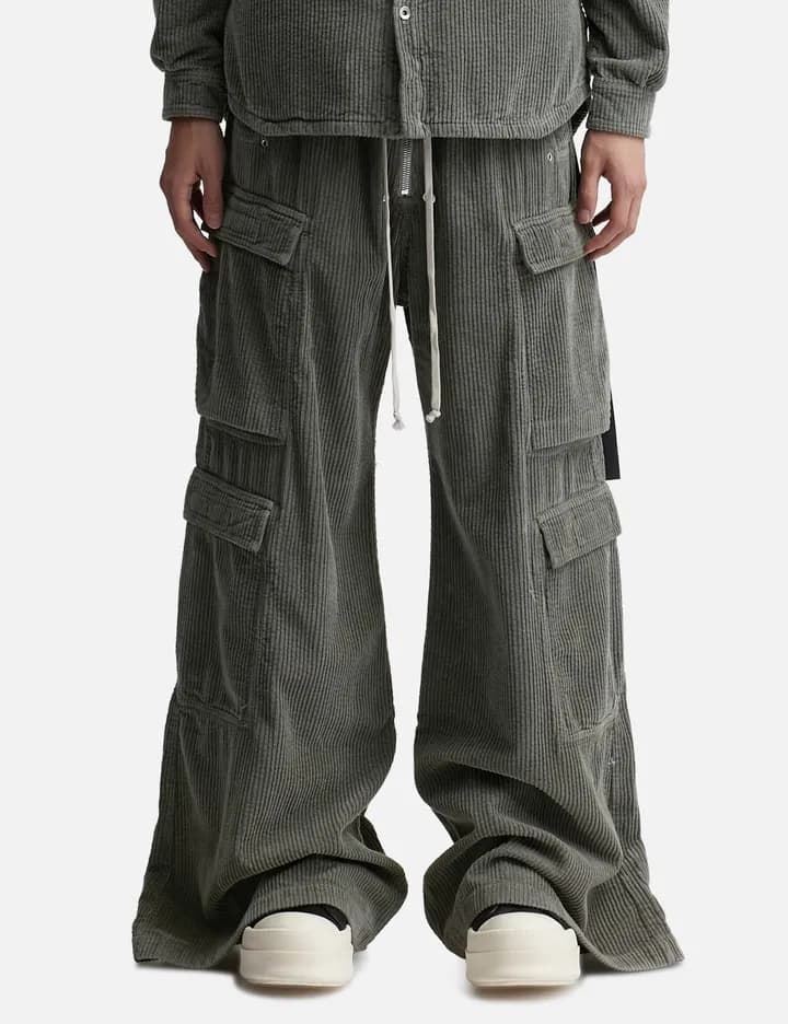 Rick Owens Corduroy Bela Cargo Pants 2 Styles