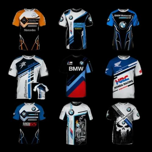 Motorsport Tee Mercedes BMW - Honda - Alpine - Ferrari - OopBuy Spreadsheet