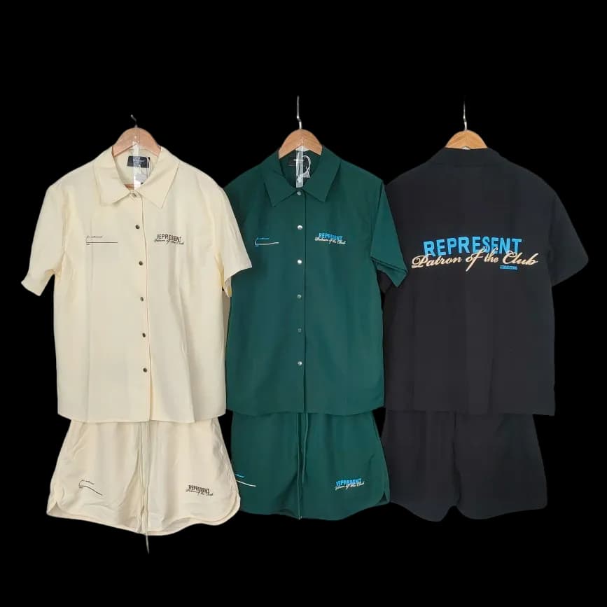 Represent Shirt/Shorts Summer Set - OopBuy Spreadsheet