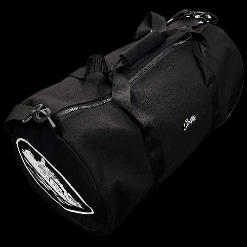 corteiz bag Alcatraz Duffle black