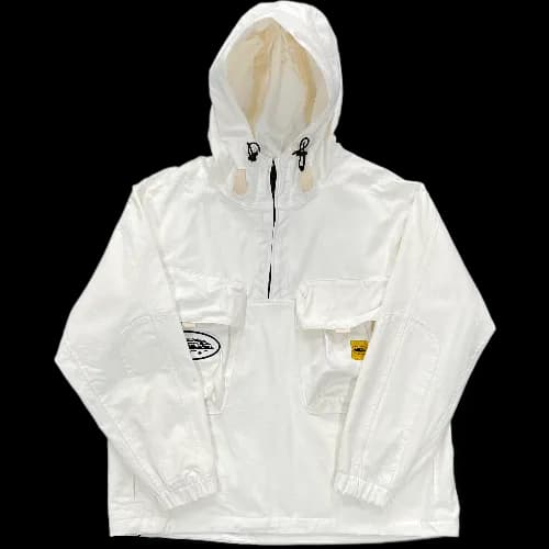 CORTEIZ JACKET SLANT POCKET WHITE - Image 2