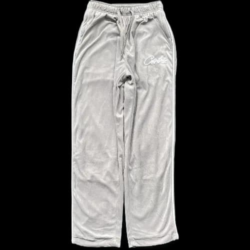CORTEIZ pants TRACKSUIT VELVET - GRAY - OopBuy Spreadsheet