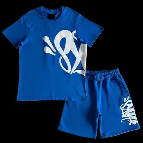 Syna World Summer Set Blue Tee and Shorts - OopBuy Spreadsheet