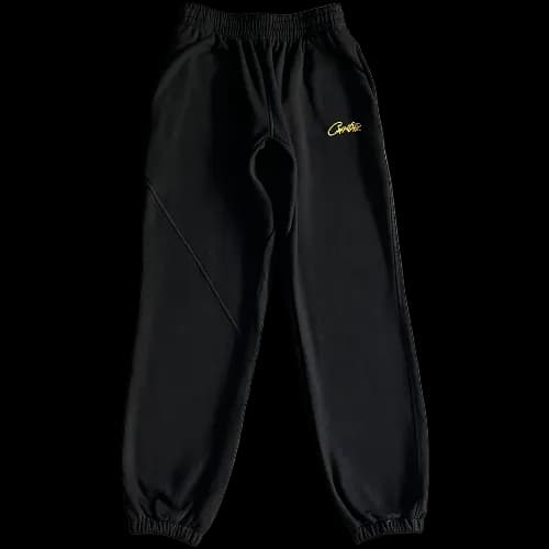 corteiz Pants Alcatraz Basic black-yellow - OopBuy Spreadsheet