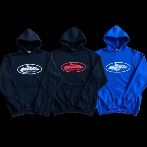 corteiz hoodie blue - black - blacK/RED - OopBuy Spreadsheet