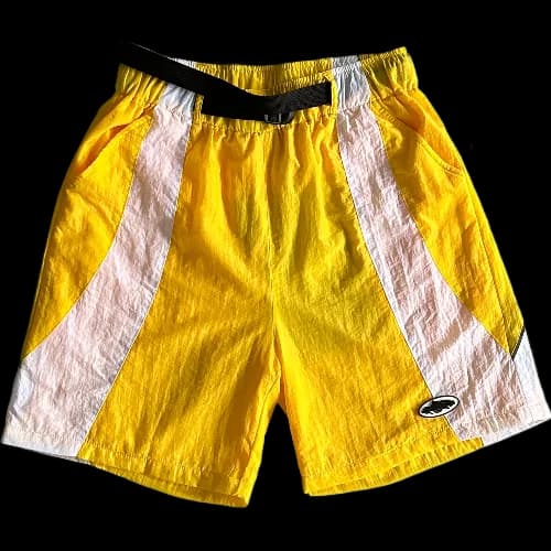 corteiz shorts Alcatraz Sun & Rain -White & Yellow - OopBuy Spreadsheet