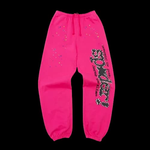 Sp5der Pink Sweatpants - OopBuy Spreadsheet
