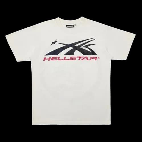 Hellstars White Red Tee - OopBuy Spreadsheet