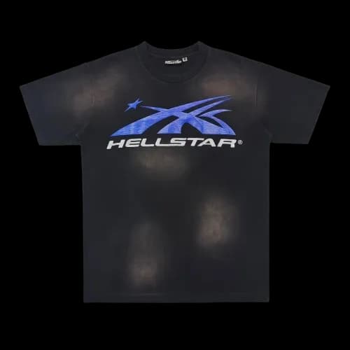 Hellstars Sunfaded Black Blue Tee - OopBuy Spreadsheet