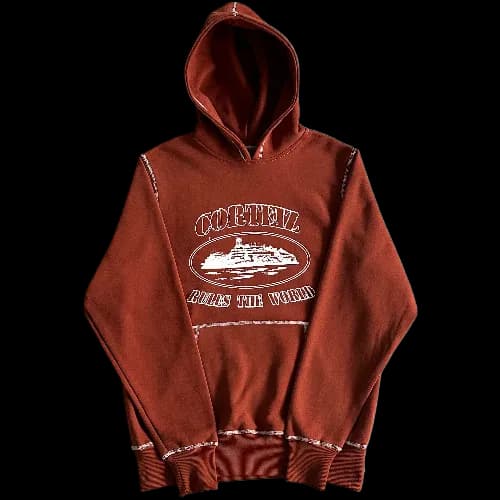 CORTEIZ KAPUZENPULLOVER BRAUN - Image 2