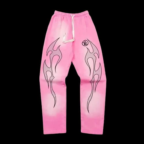 Hellstars Sweatpants Pink - OopBuy Spreadsheet