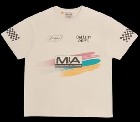 Gallery Dept Racing Tee - OopBuy Spreadsheet