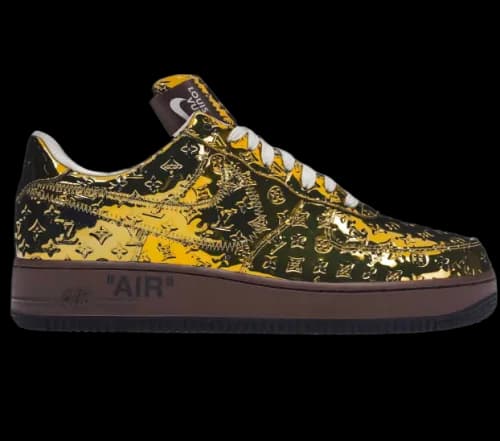 air force 1 x Louis Vuitton gold - OopBuy Spreadsheet