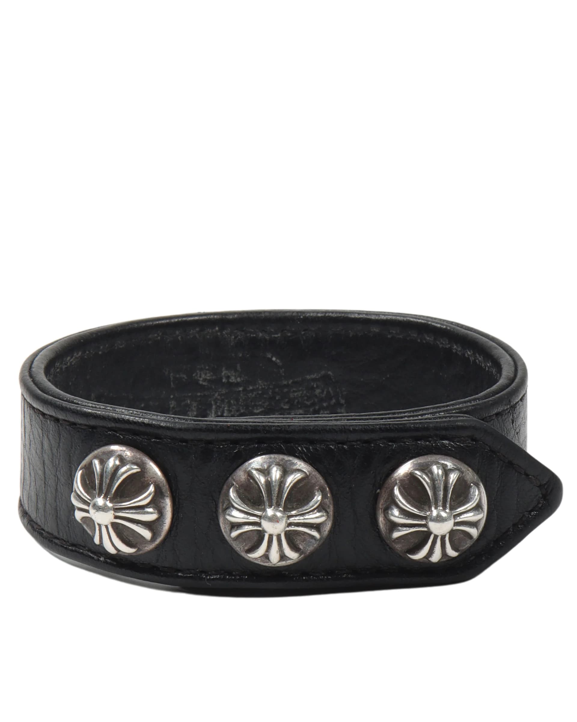 Chrome Hearts Leather Bracelet 3 Styles