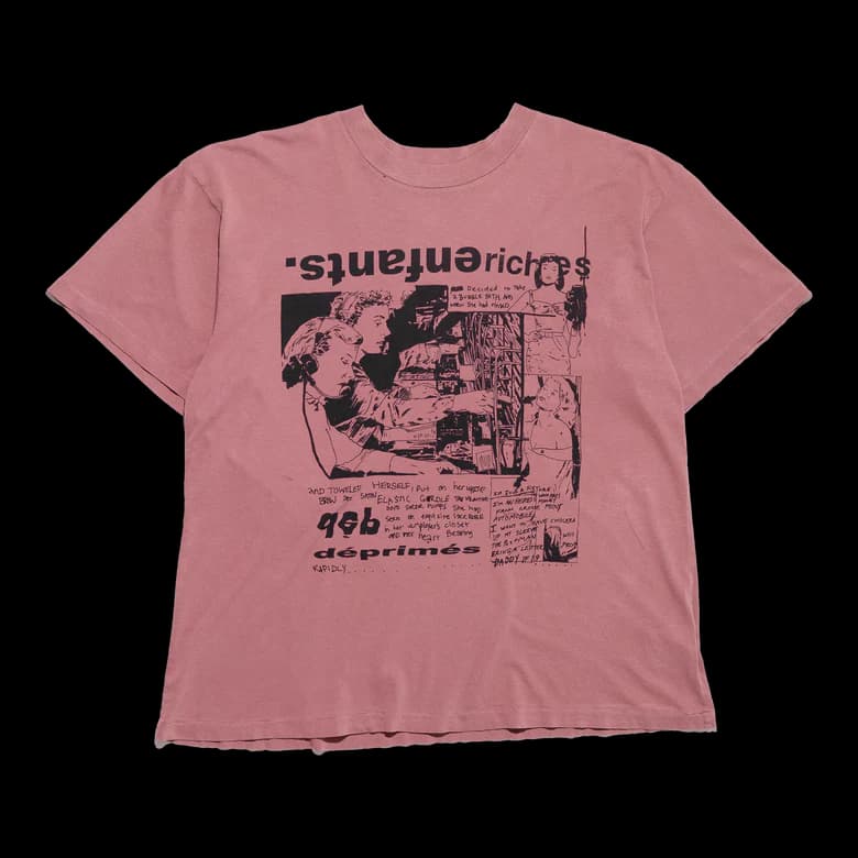 Enfants Riches Déprimés Radio Control Room Tee - OopBuy Spreadsheet