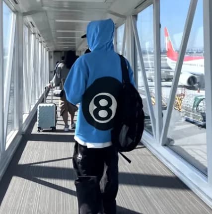 stussy cpfm 8ball hoodie - Image 2