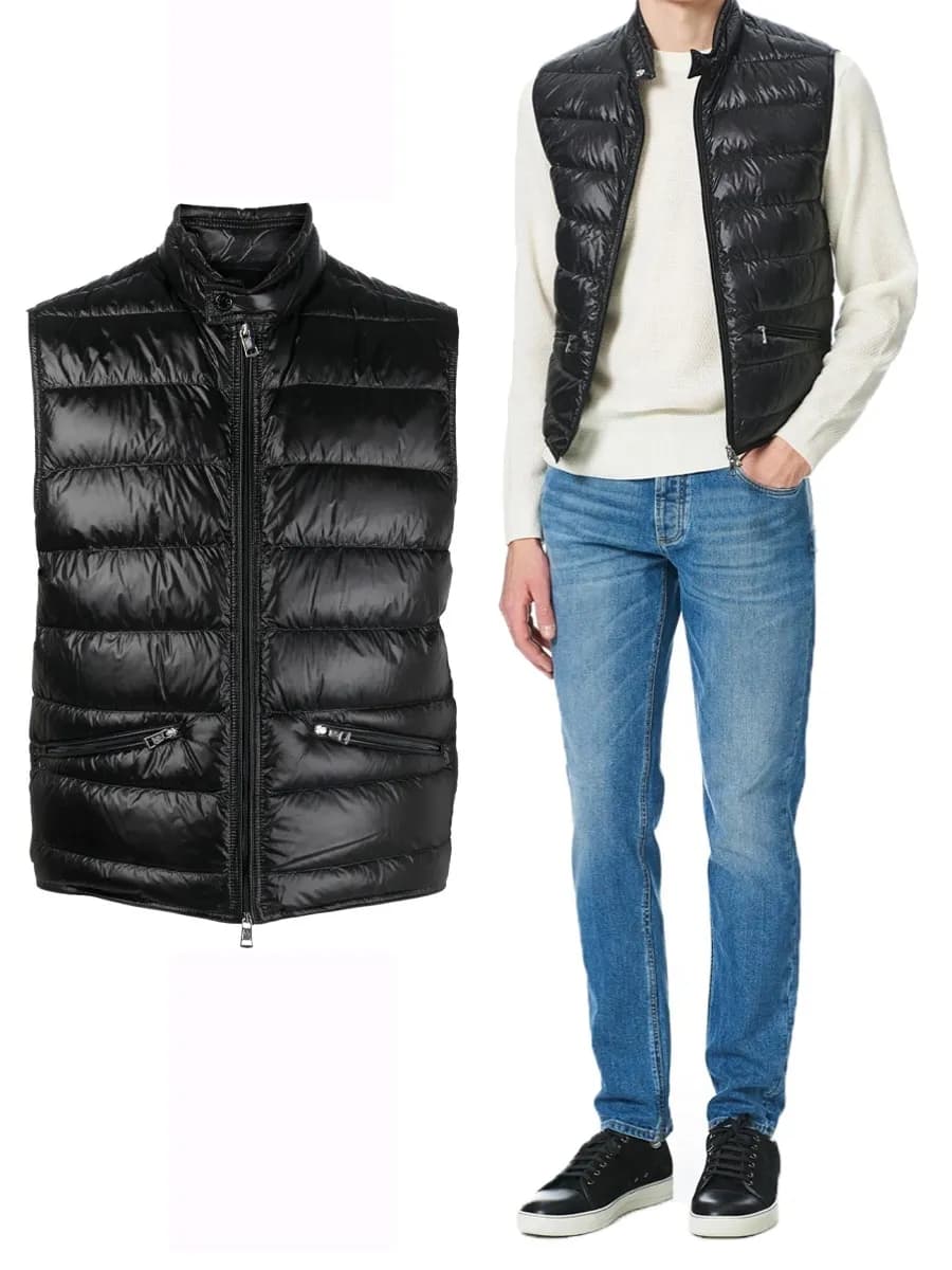 MONCLER GUI DOWN GILET VEST - Image 3