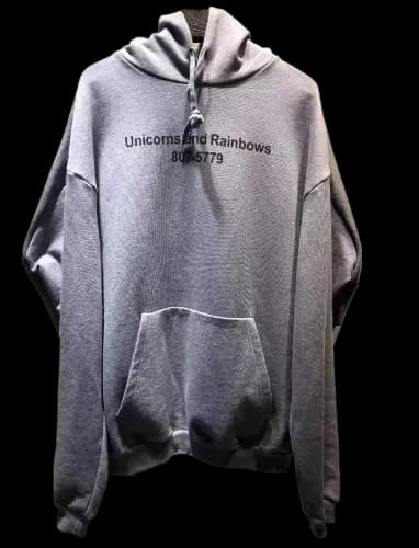 VETEMENTS UNICORN HOODIE - Image 2