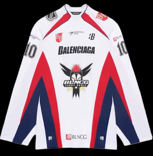 BALENCIAGA ICE HOCKEY JERSEY - Image 2